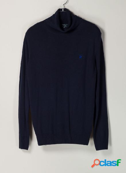 MAGLIONE COLLO ALTO RASATO