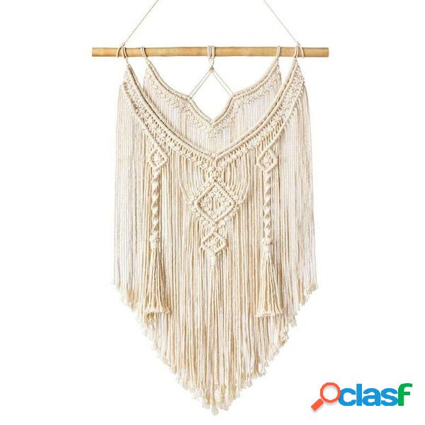 Macrame annodato Knitting Knitting Handmade Bohemian Hanging