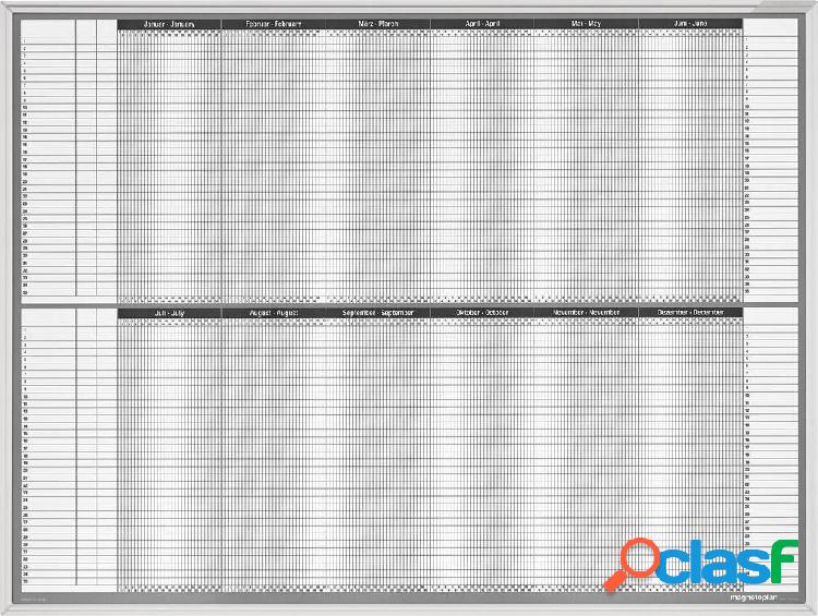 Magnetoplan 1241212S Scheda di pianificazione