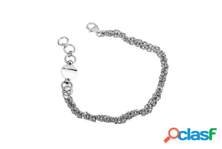 Maria Cristina Sterling Bracciale uomo argento a catena