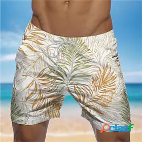Mens Designer Streetwear 3D Print Elastic Drawstring Design