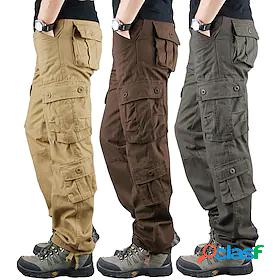 Mens Military Work Pants Hiking Cargo Pants Tactical Pants 8