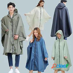 Men's Women's Rain Poncho Hiking Raincoat Waterproof Hiking