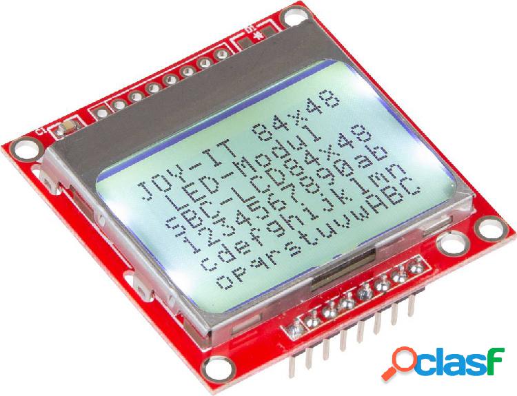 Modulo display Joy-it SBC-LCD84x48 6.8 cm (2.67 pollici) 84