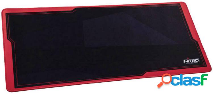 Nitro Concepts DM9 Gaming mouse pad Nero, Rosso (L x A x P)