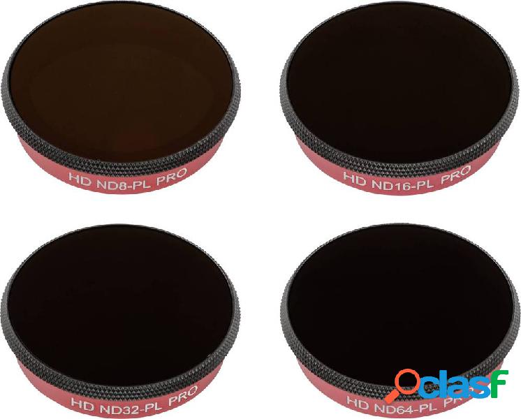 PGYTECH Filter Combo kit da 4 PZ PRO ND-PL per DJI Osmo