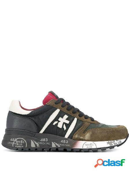 PREMIATA SNEAKERS UOMO LANDER4949 CAMOSCIO VERDE