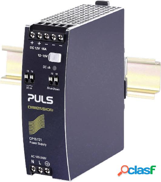 PULS CP10.121 Alimentatore per guida DIN 12 V/DC 16 A 192 W