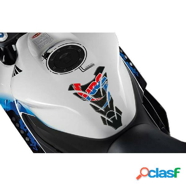 Paraserbatoio universale per moto honda racing - carbon look