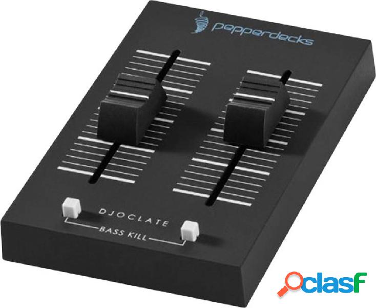 Pepperdecks DJOCLATE 2 canali Mixer DJ