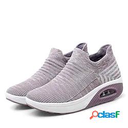 Per donna Scarpe da ginnastica Scarpe Flyknit Piatto Punta