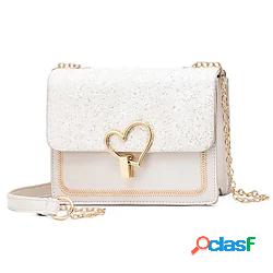 Per donna Strass Borsa a tracolla Spalline Borsa a tracolla