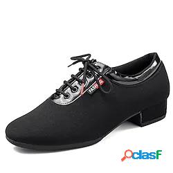 Per uomo Scarpe per balli latini Liscio Fai pratica con le