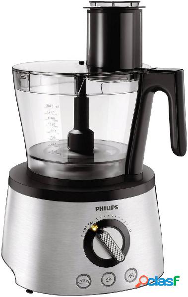 Philips HR7778/00 Robot da cucina 1300 W acciaio inox, Nero