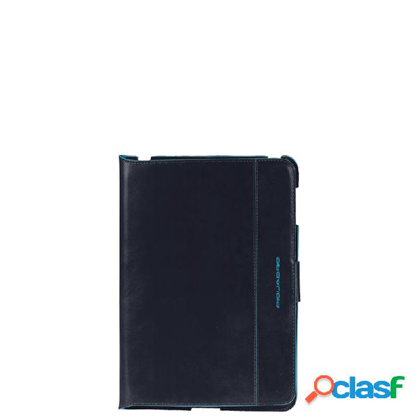 Piquadro blue square custodia in pelle a leggio porta ipad