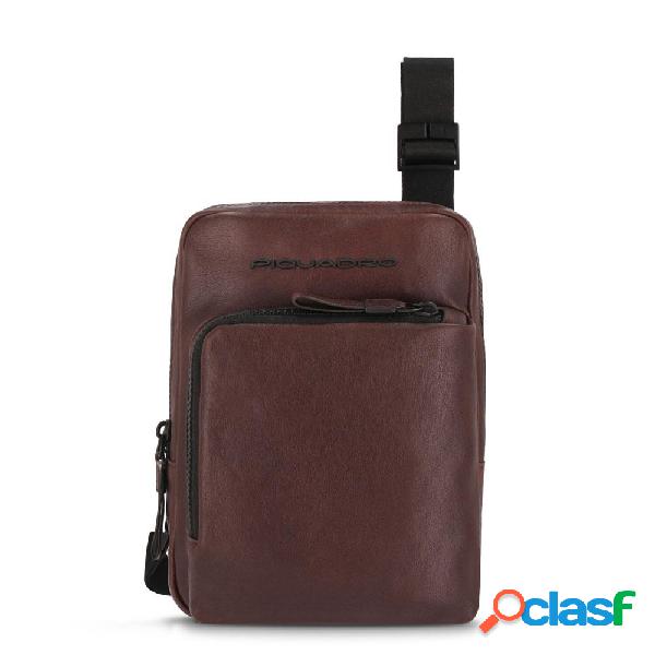 Piquadro borsello porta ipad mini harper testa di moro