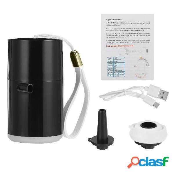 Pompa elettrica per gonfiaggio aria 3KPa 2in 1 1400mAH