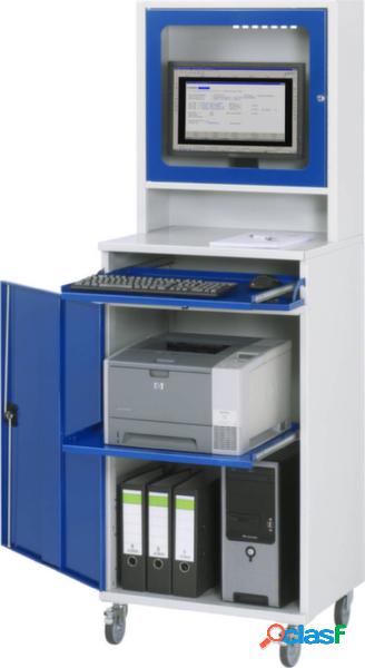 RAU Grigio luminescente, Blu genziana (L x A x P) 650 x 1895