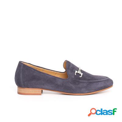 REGARDE LE CIEL Mocassino con staffa - blu navy