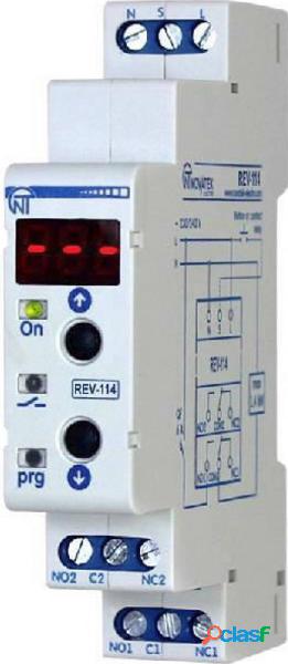 Relè temporizzato 185 - 280 V Novatek REV-114 1 pz.