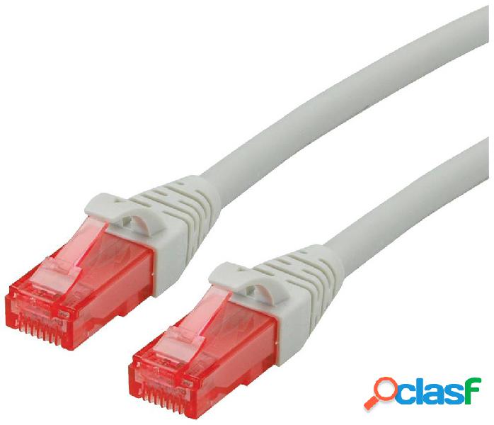 Roline 21.15.2500 RJ45 Cavo di rete, cavo patch CAT 6 U/UTP