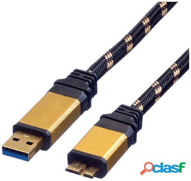 Roline Cavo USB USB 3.2 Gen1 (USB 3.0) Spina USB-A, Spina