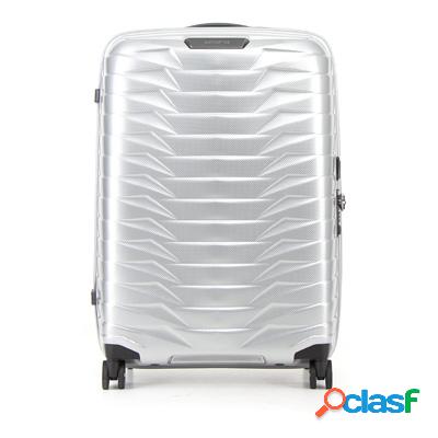 SAMSONITE Proxis spinner rigido medio - 69 cm - argento