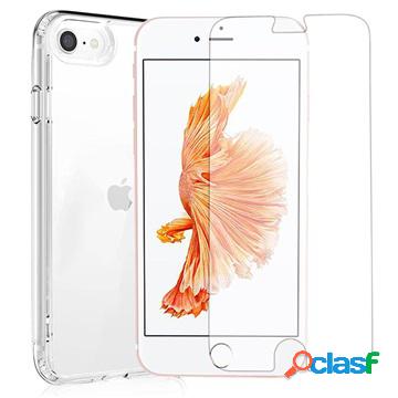 Saii 2-in-1 iPhone 7/8/SE (2020)/SE (2022) Custodia in TPU e