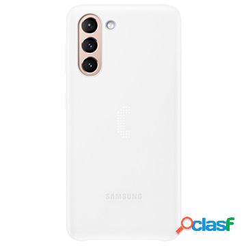 Samsung Galaxy S21 5G LED Cover EF-KG991CWEGWW - bianco