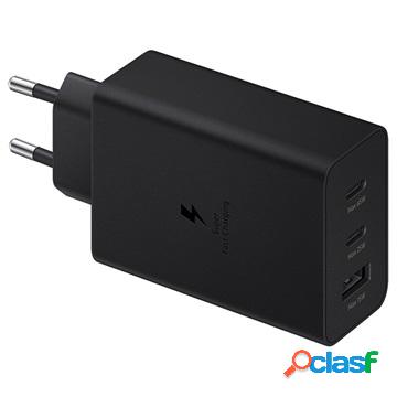 Samsung Power Adapter Trio EP-T6530NBEGEU - 65W - Nero