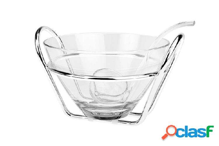 Selezione Zanolli Coppa silver plated con mestolo argento
