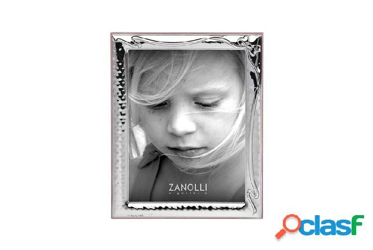Selezione Zanolli Cornice argento bilaminato rosa con