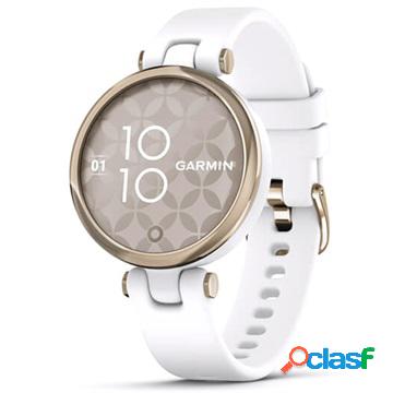 Smartwatch Garmin Lily Sport con GPS - Bianco / Crema Oro