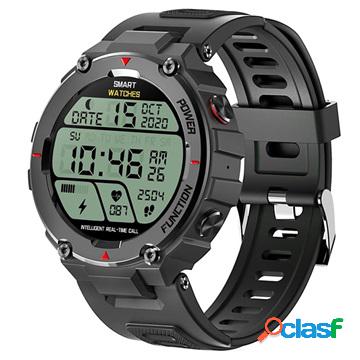 Smartwatch sportivo Bluetooth impermeabile F26 - nero