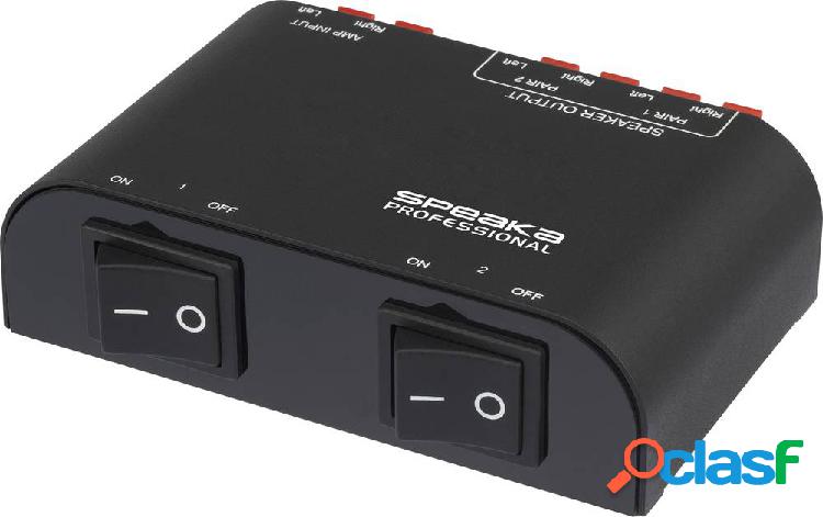 SpeaKa Professional 2 Porte Commutatore per altoparlanti