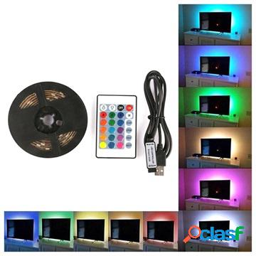 Striscia LED decorativa RGB con 16 colori - 5 m