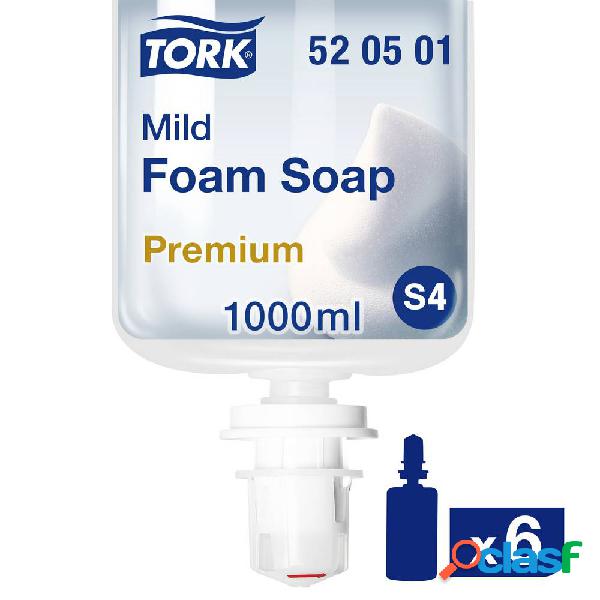 TORK Mild 520501 Sapone a schiuma 1 l 6 pz.