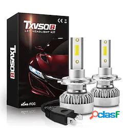 TXVSO8 Auto LED Luce antinebbia Lampada frontale H9 H7 H4