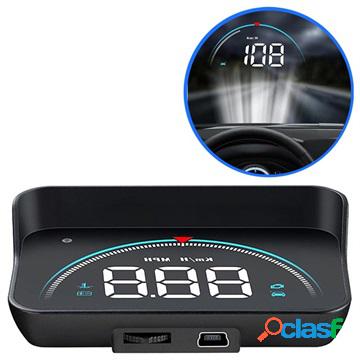 Tachimetro per auto digitale universale Heads Up Display -