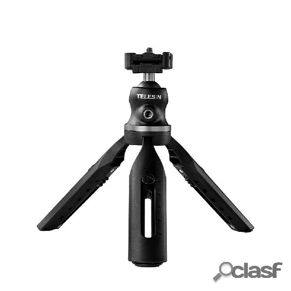 Telesin Mini treppiede estensibile Clip per telefono Testa a