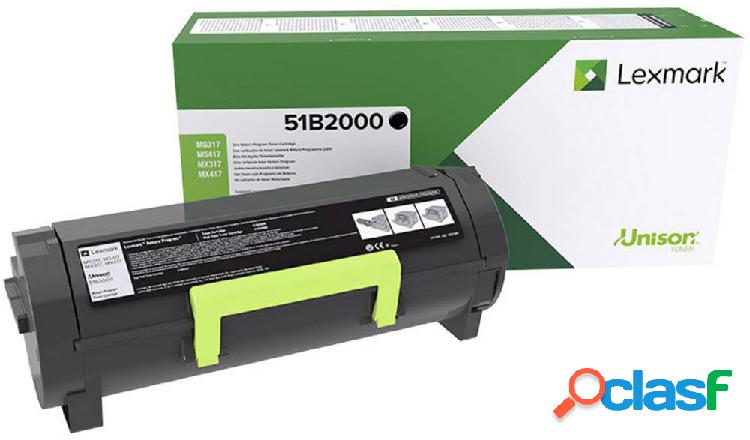 Toner return program Lexmark MS317 MS417 MS517 MS617 MX317