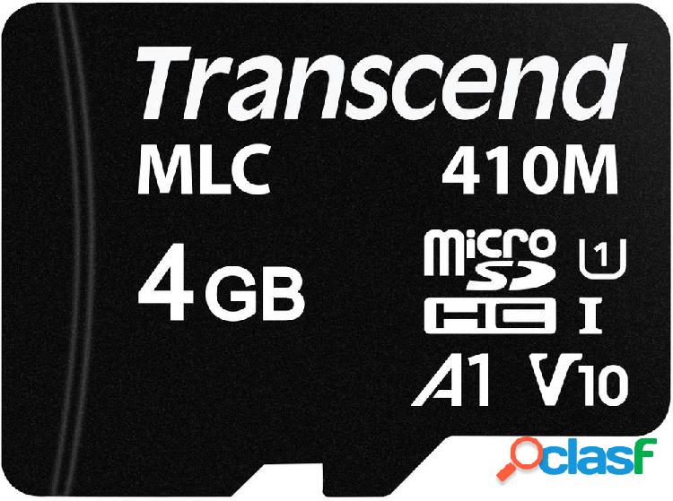Transcend TS4GUSD410M Scheda microSD 4 GB Class 10 UHS-I