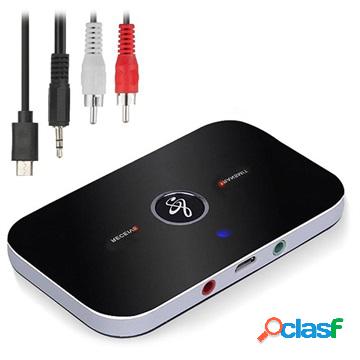 Trasmettitore/ricevitore audio Bluetooth 5.0 2 in 1 B6 -