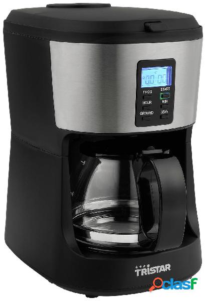 Tristar CM-1280 Macchina per il caffè Nero, acciaio inox