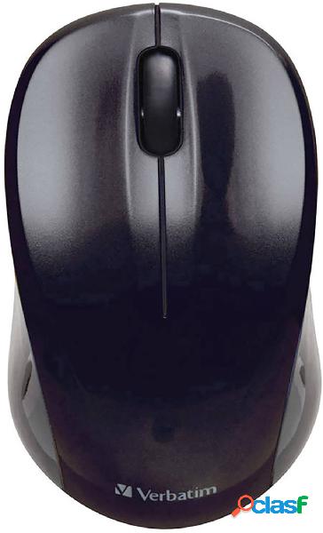 Verbatim Go Nano Mouse wireless Senza fili (radio) Ottico