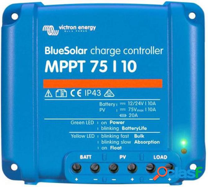Victron Energy Regolatore di carica MPPT 12 V, 24 V 10 A