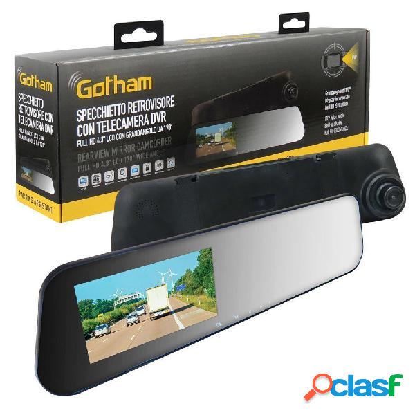 Videocamera Dash Cam Specchio retrovisore - GOTHAM