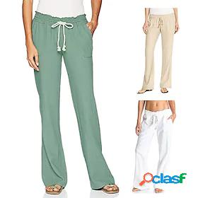 Womens Loungewear Bottom Simple Comfort Sport Pure Color