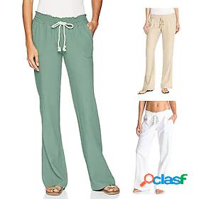 Womens Loungewear Bottom Simple Comfort Sport Pure Color