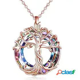 Women's necklace Street Chic Modern Necklaces Tree / Gold /